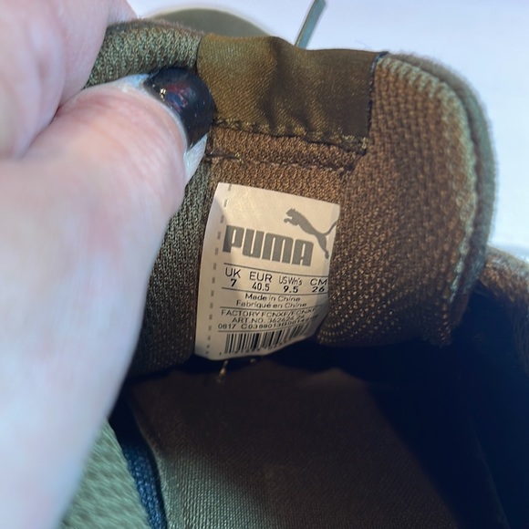 PumaVikky Olive Night Marshmallow shoe - Picture 6 of 7